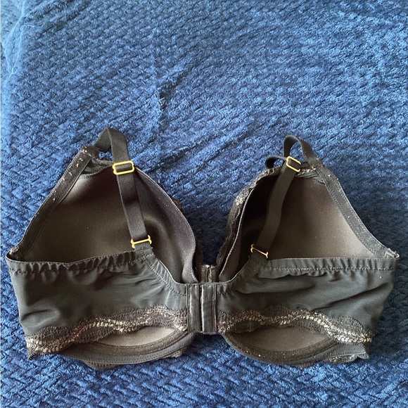 Natori Bra Black Lace Trim Bra size 40G - Picture 4 of 9